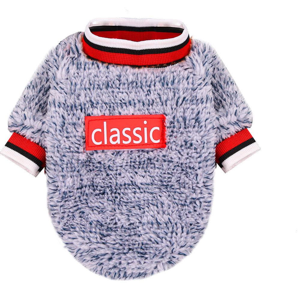 Классическая теплая одежда для собак, куртка для щенков, пальто, одежда для кошек, свитер, зимняя мода, мягкая одежда для маленьких собак, чихуахуа, мопса, йорка