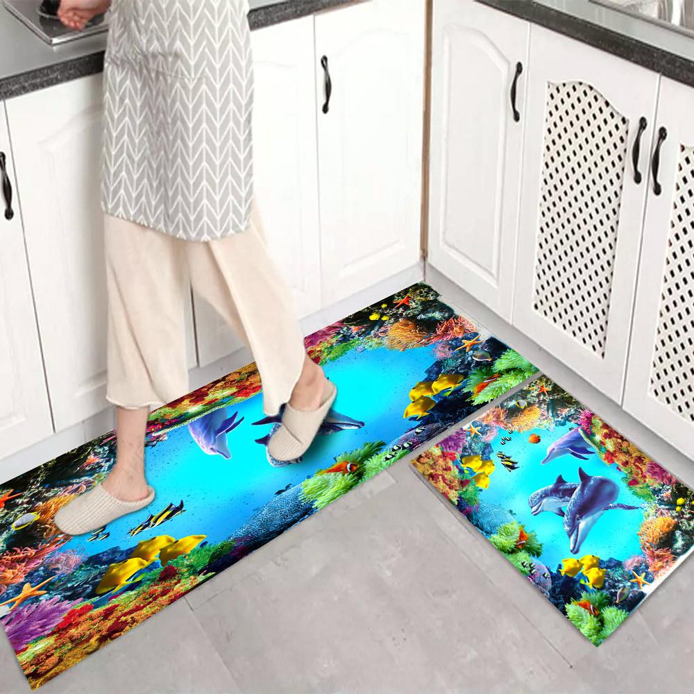 Коврик для кухни, напольный коврик, длинный коврик для ванной, коврик для входной двери, домашний ковер