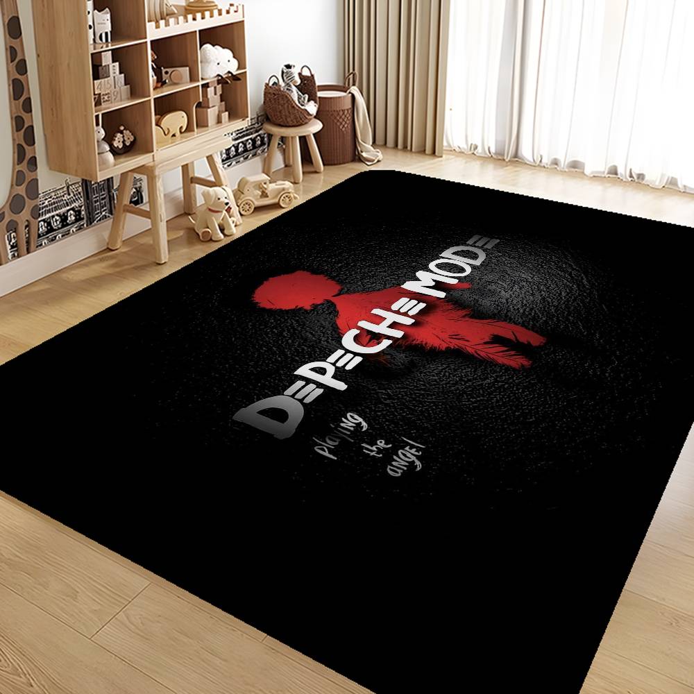 Rug D-Depeches M-Modes Door Mat Kids Room Bedroom Decoration Balcony Anti-Slip Doormat Living Room Doormat Area Rug