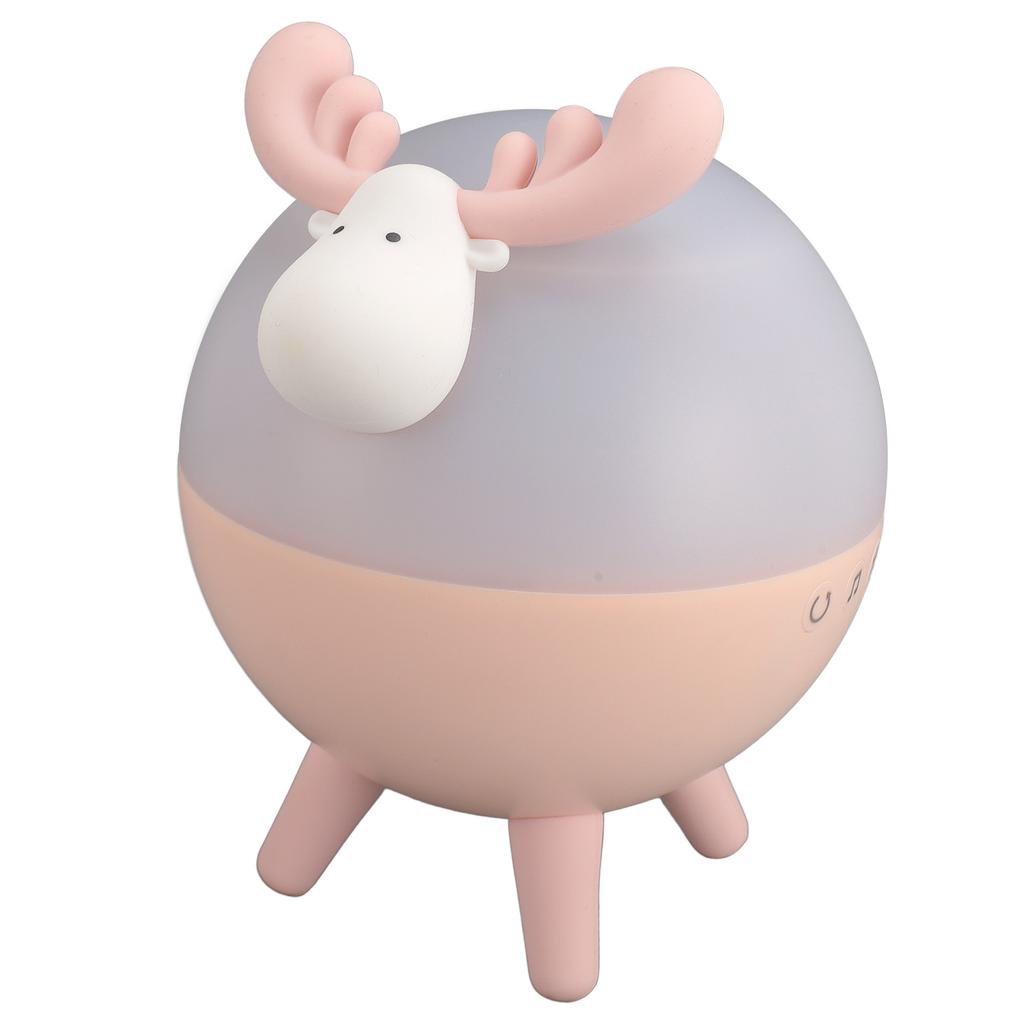 Детский ночник-проектор с вращением на 360 градусов, милый проектор с изображением оленя, у детской кровати