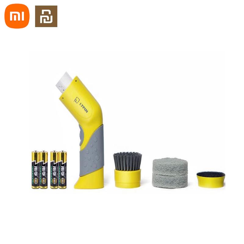 Xiaomi Youpin 17PIN Electric Kitchen Washing Brush Handheld Dish Bowl Floor Pan Cleaner Powerful Decontamination Washing Machine