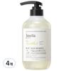 J. Mella In France Lime & Basil Hair Shampoo, 500ml, 4 Pcs.