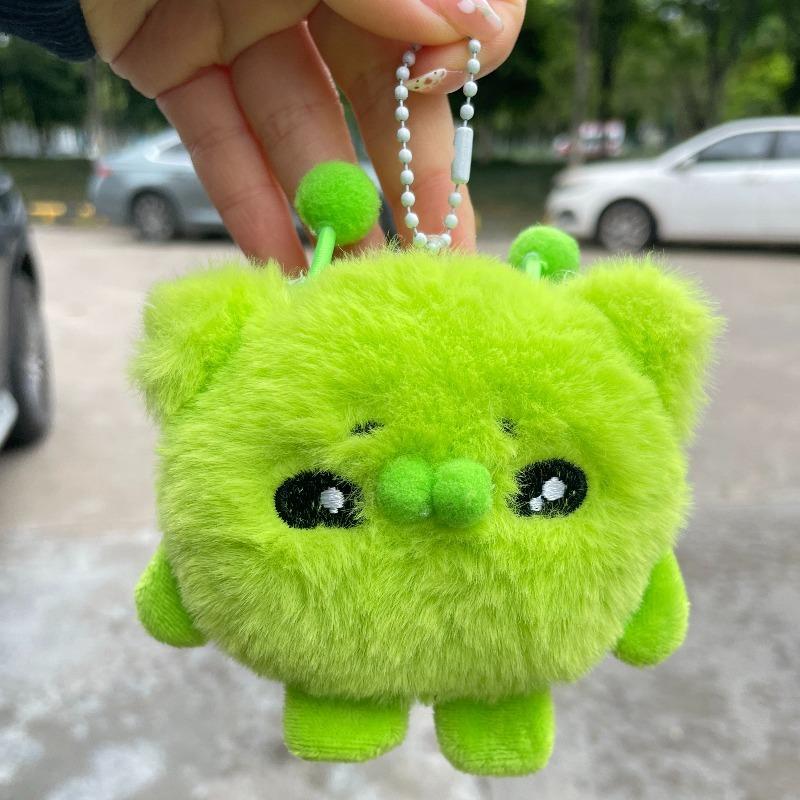 Милый инопланетный кот, брелок-игрушка, милая мягкая игрушка, кукла, чучело животного, подвеска, декор для дома, подарок для пары, подвеска на рюкзак для женщин