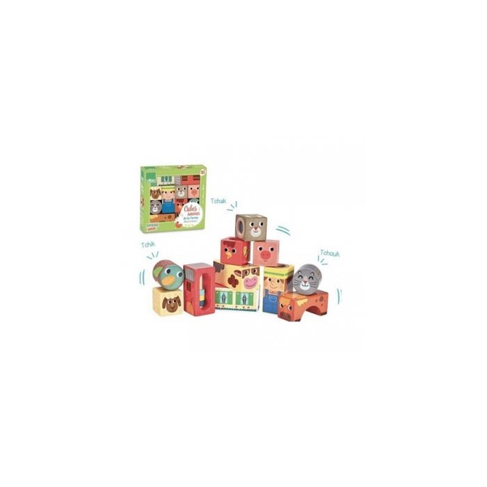 Звуковые кубики Фермы