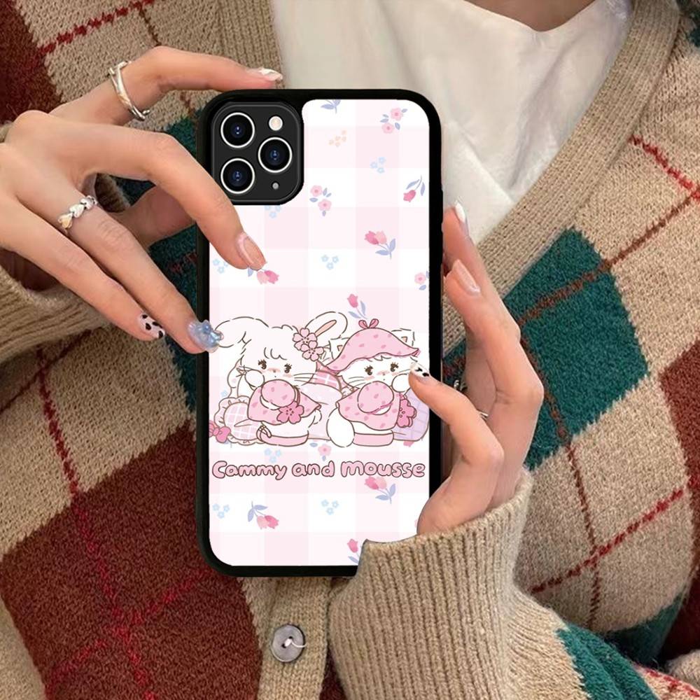 Famous Cute M-Mikko C-Characters For Iphone 17 Air 16 15 14 13 12 11 Pro Max TPU+PC Plus Shockproof Back Phone Cover