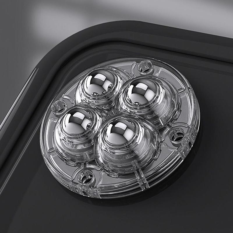 4 шт. самоклеящиеся шариковые универсальные колеса для мебели скрытые нижние ролики вращающиеся ролики бытовые аксессуары