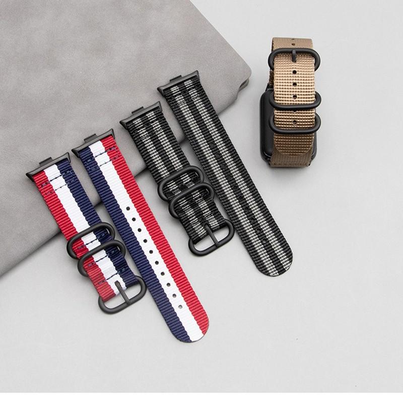 Нейлоновый спортивный ремешок для Xiaomi band 8pro Redmi Watch 4 ремешок аксессуары для браслета