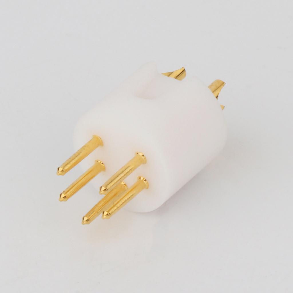 Проигрыватель Тонарм 5-контактный Hi-Fi Штекерный разъем DIN Для Rega Linn Roksan Чистая медь M DIN Позолоченный штекер