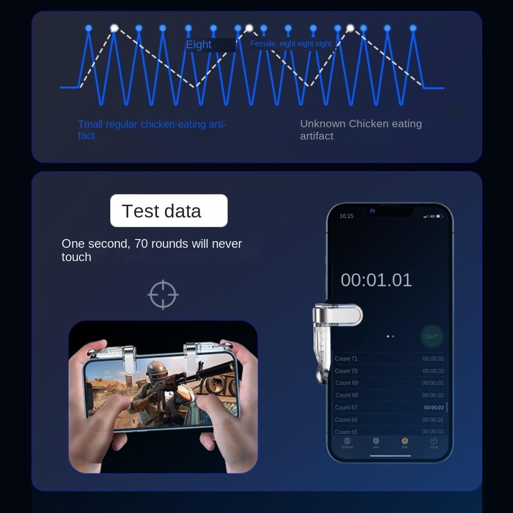 Телефонный джойстик телефонный контроллер-джойстик триггеры L1R1 игровые триггеры игровые геймпады кнопки огня