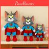 And Jerry Tom Doll Superhero Cat Mouse Stuffed Animals For Kids Bedroom Decor