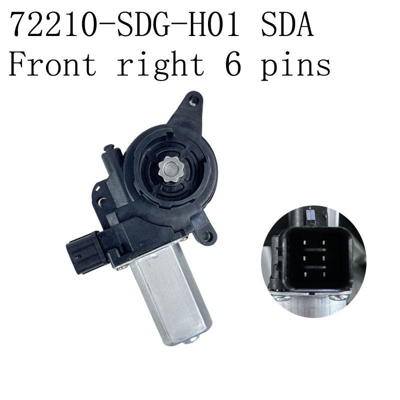 72710-SDA-A01 Стеклоподъемник с мотором для Honda Accord 2003 2004 2005 2006 2007 72710SDAA01