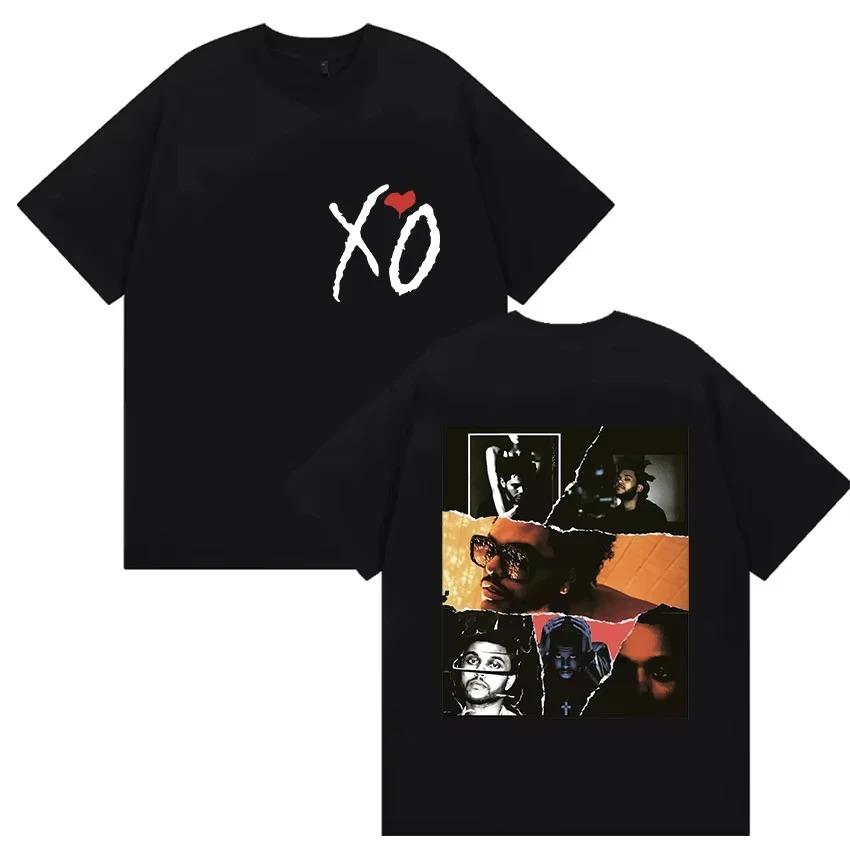 2026 Pop Rapper The Weeknd XO Album 2026 Graphic T-Shirt, Summer Hip Hop New Style Cotton T-Shirt, Unisex for Fans T-shirt Men Women Short Sleeve Tee