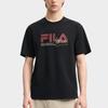 Новая мужская футболка FILA x M.C.ESCHER HERITAGE SS25 Цвет: Иссиня-черный F11M538130F-BK