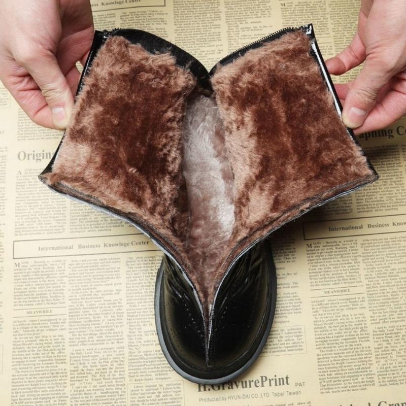 FHC Нескользящие зимние ботинки, Женская теплая плюшевая зимняя обувь, Холодные ботильоны, Ботинки на платформе, Толстая подошва, Круглый носок, СЕРЕБРИСТЫЙ, Черный, Дропшиппинг