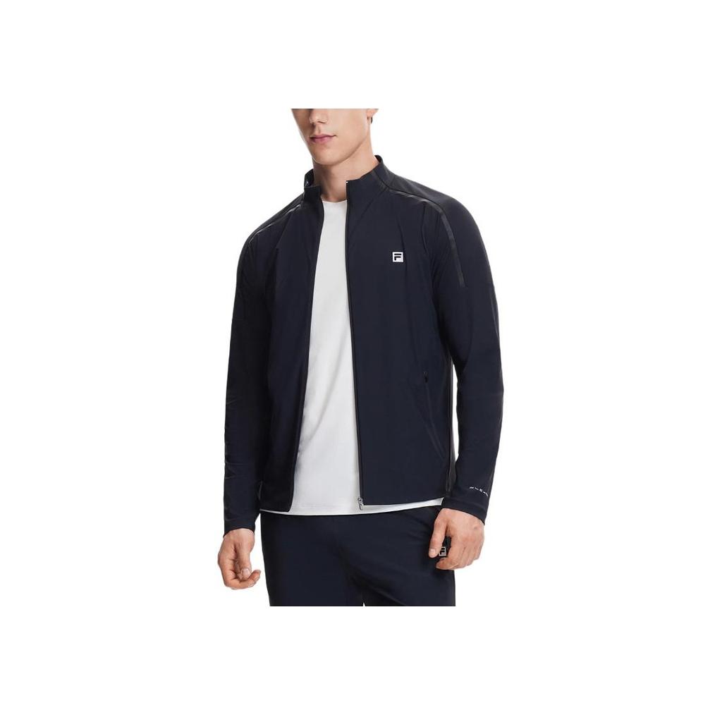 New FILA Fitness Series Jackets Coats Men's Black A11M421506F-BK
