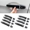 For Honda CRV CR-V 2012 2016 Carbon Fiber Printed Car Exterior Door Handle Cover Door Bowl Moulding Trim For Civic 2013 2015