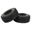 1/2/4PCS 100mm 1.9 inch Rubber Tires With Foam Inserts for 1:10 RC Rock Crawler Axial SCX10 D90 D110 Tamiya CC01 1.9 Inch Tyres
