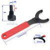 Multifunction Lock Ring Spanner Bike Bottom Bracket Wrench Bicycle Repair Tool Crank Set