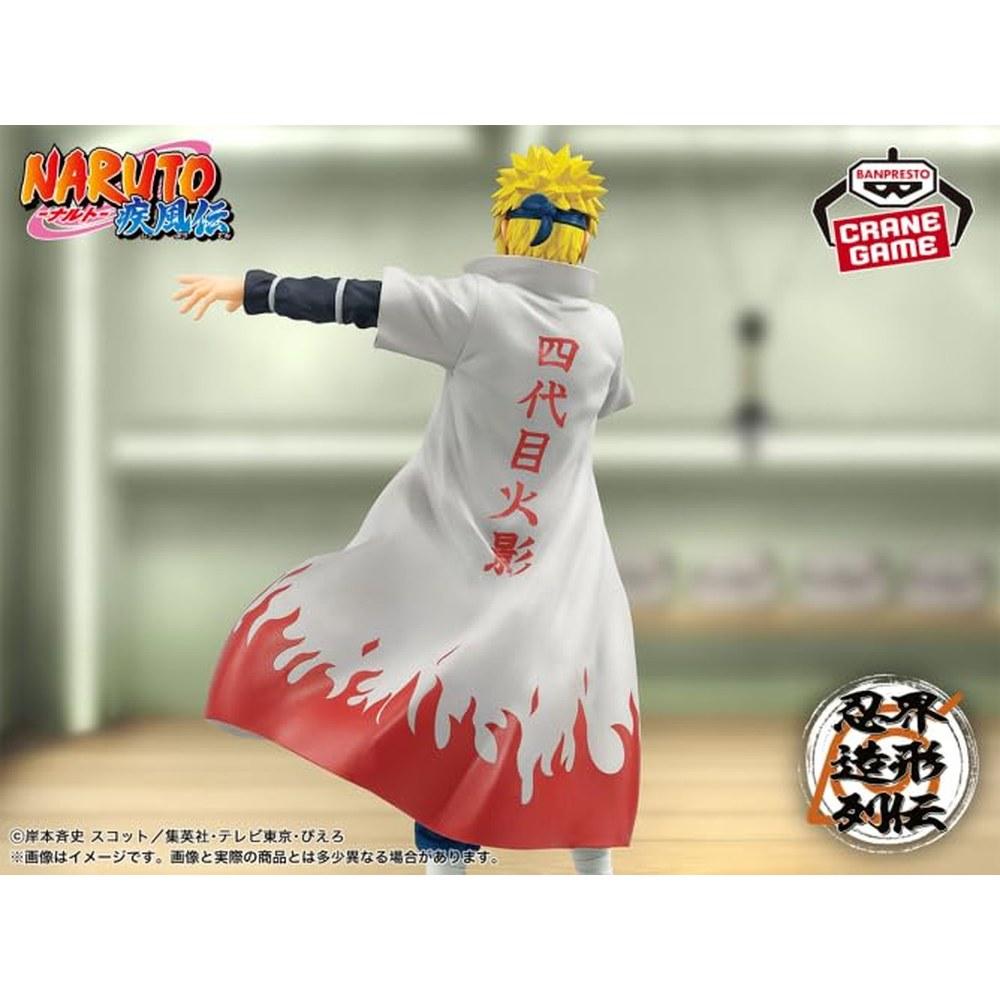 BANPRESTO Наруто Ураганные Хроники Коллекция Сияющих Сюрикенов Фигурка Минато Намикадзе