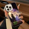 Wicked Musical Green And Pink Phone Case For iPhone 11 12 13 14 15 16Pro Max Plus white silver  Phone Cover