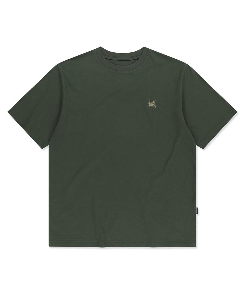 BROWNBREATH Tag Tee - Khaki