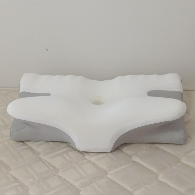 Эргономичные подушки для шеи с контуром шеи для облегчения боли в шее, подушка для кровати из пены с эффектом памяти, подушка для шеи с охлаждающей наволочкой