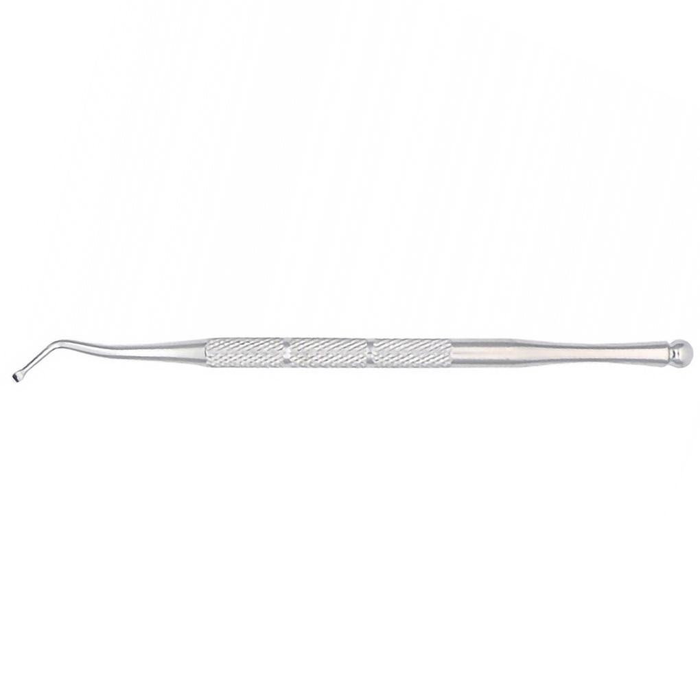 Dual-head Nail Cuticle Pusher Spoon Stainless UV Gel Polish Removal Trimmer Dead Skin Grinding Rod Manicure Tool Dropship