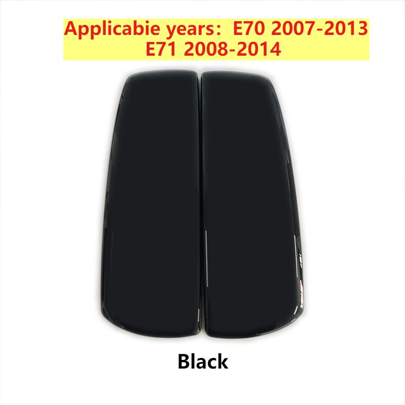E70 E71 Car Center Console Armrest Box Panel Trim For BMW X5 E70 2008-2013 X6 E71 2008-2014 Storage Box Cover ABS Carbon Fiber