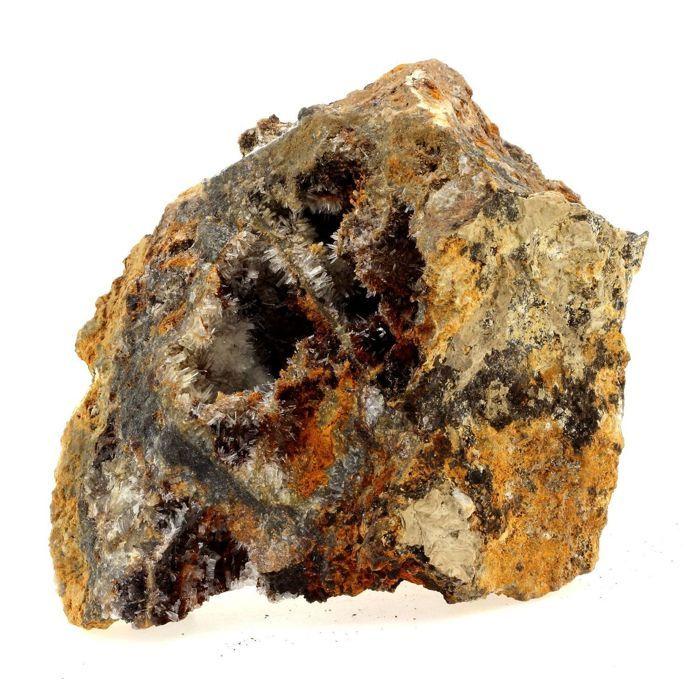 Pierres et Minéraux. Hemimorphite. 2115.2 ct. Laquorre Mine, Ariège, France..