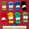 Labubu 17cm Cotton Doll Hoodie Set & Keychain