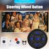 Руль для автомобиля, мотоцикла, велосипеда, беспроводной Bluetooth-совместимый, кнопка мультимедиа, пульт дистанционного управления, 5 клавиш, автомобильный DVD-плеер