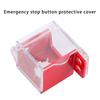 Push Pull Emergency Stop Button Cover Safety Lock Cover Box Type Clear Push Button Switches Cover Easy to Install