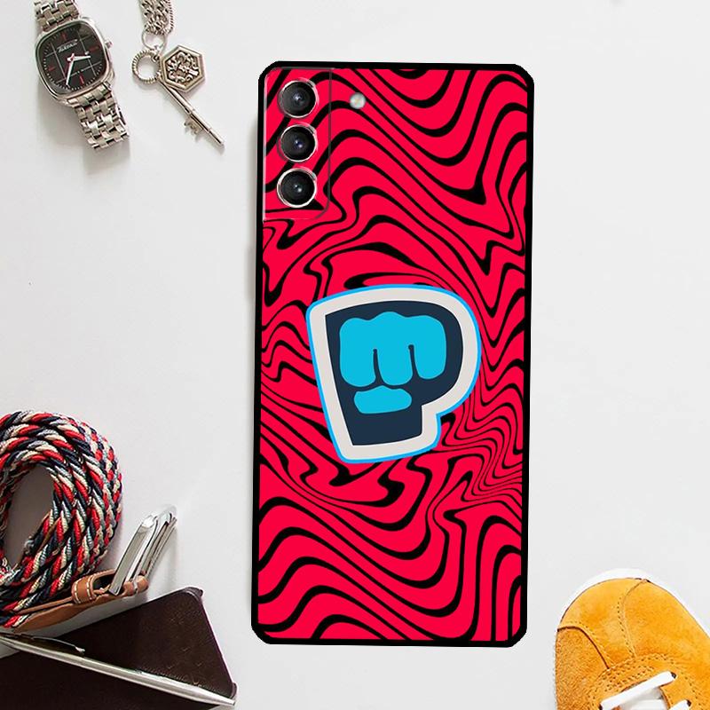 Чехол Pewdiepie Wave для Samsung Galaxy S25 Ultra S20 S21 S22 S23 Plus S24 Ultra S9 S10 S25 FE Чехол Coque