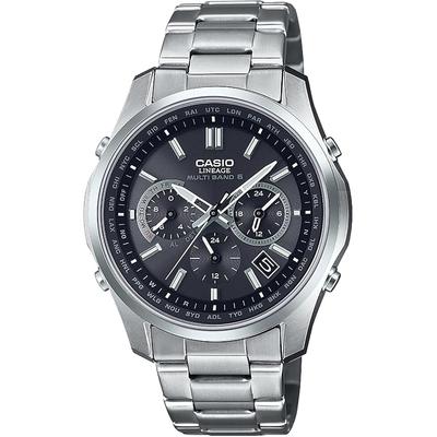 Часы Casio Lineage (Официальный японский продукт) Радиоуправляемая солнечная титановая модель LIW-M610TSE-1AJF Мужская Серебристая