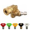 Adjustable Swivel Connector High Pressure Washer Kit Washer Accessori  Garden Supplies