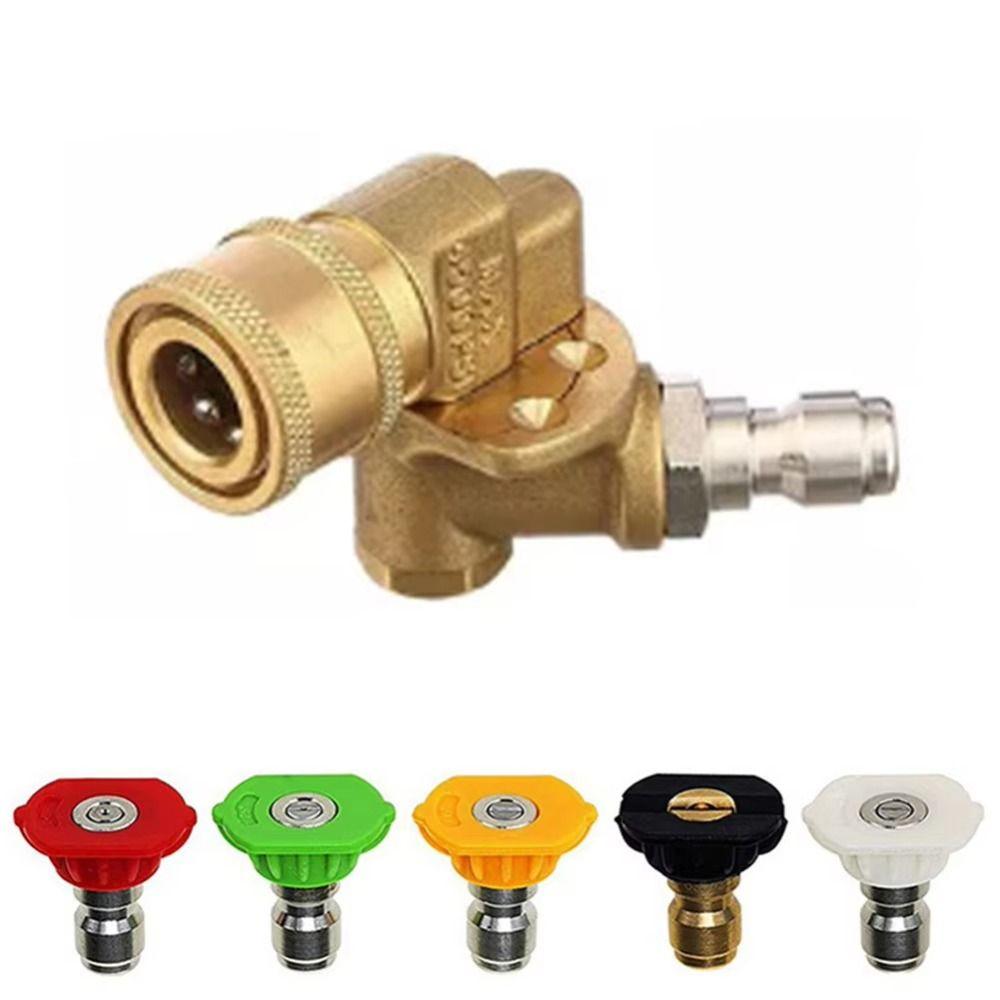 Adjustable Swivel Connector High Pressure Washer Kit Washer Accessori Garden Supplies