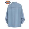 Мужская джинсовая рубашка Dickies в японском стиле с множеством карманов