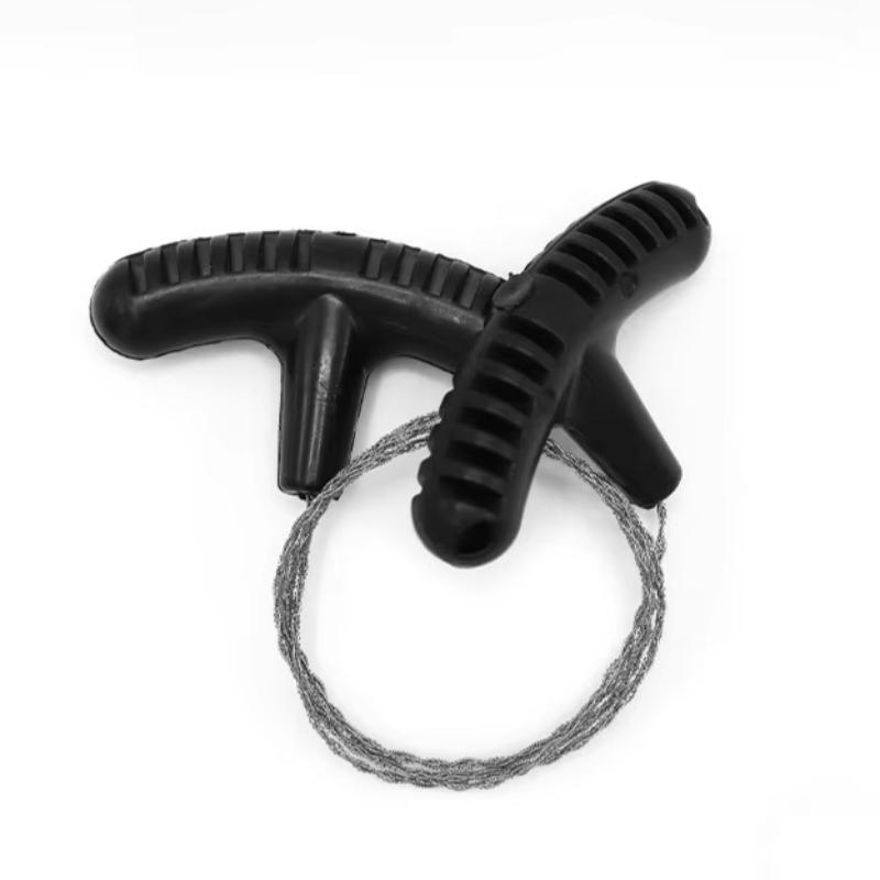 Высококачественная многоцелевая мини-карманная проволочная пила из нержавеющей стали, оранжевая, для активного отдыха, кемпинга, аварийного выживания.