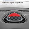 Декоративная накладка на центральный воздуховод из кожи для MINI Cooper One JCW F55 Hardtop F56 Hatchback F57. Аксессуары.