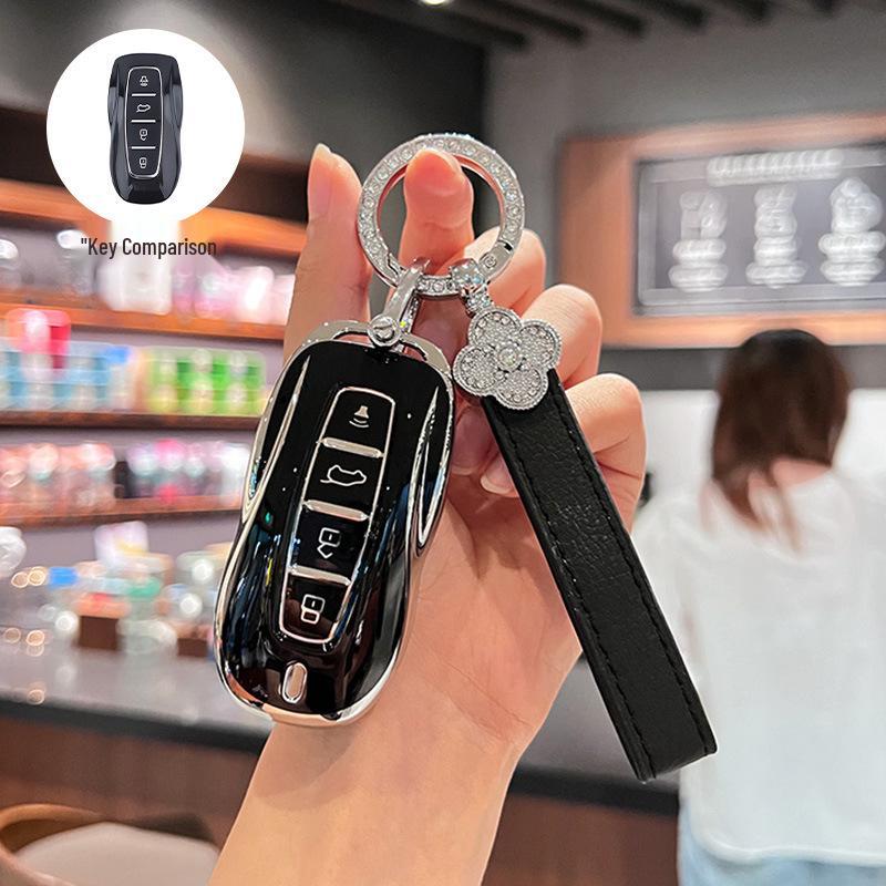 Compatible with Ford Luying Key Case: Luyingjie S/EV, Youqixia, Ranger Car Buckle E, Quan Shun High-Grade Shell.