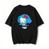 2026 Summer Hello Kitty Cartoon Printed Short Sleeve Pure Cotton Tshirts Womens Family Matching Outfits Classic Versatile Top
