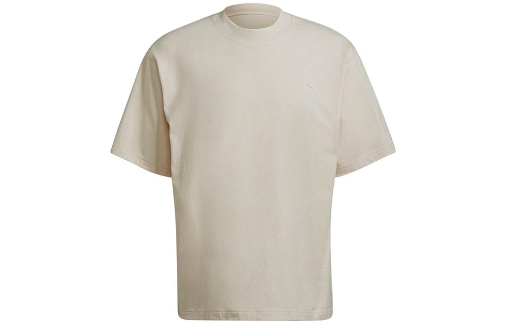 Adidas Originals Drop Shoulder Sleeve T Shirt Men's Ecru H62519