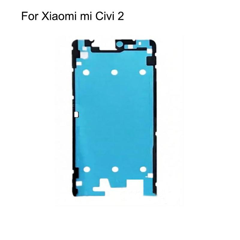 2PCS For Xiaomi mi Civi 4 Front LCD Display Frame Bezel Waterproof Seal Tape Glue Adhesive Sticker 3M Screen Xiao mi Civi 2 3