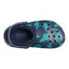 Crocs Детские хлопковые сандалии Сине-зеленые Детские 204817-41D