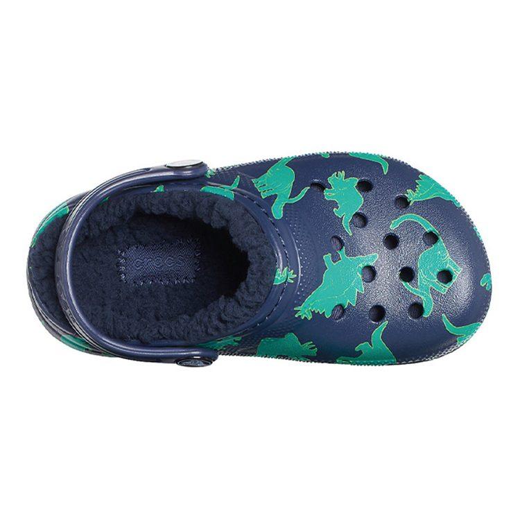 Crocs Детские хлопковые сандалии Сине-зеленые Детские 204817-41D