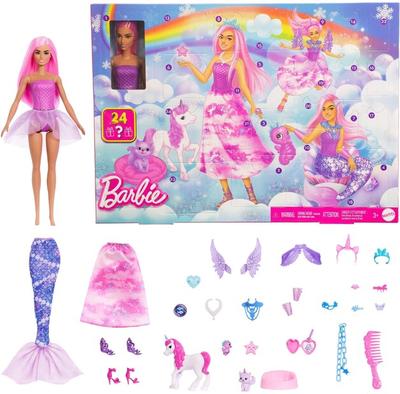 Кукла Barbie Мир фантазии Адвент-календарь JFL66