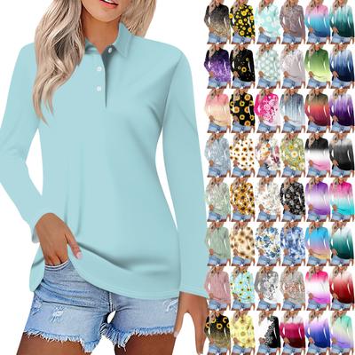 Женская модная повседневная рубашка с короткими рукавами и принтом с лацканами, женские топы на пуговицах