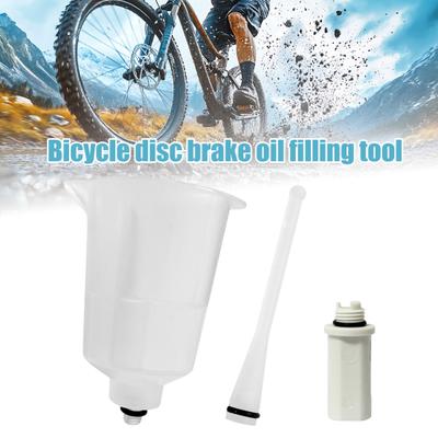 Комплект для прокачки дисковых тормозов велосипеда для Shimano Воронка MTB Шоссейный Горный велосипед Дисковый тормоз Масляный инжектор Воронка Адаптер Инструмент для прокачки