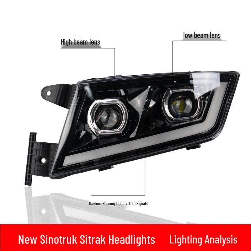 Сверхъяркая светодиодная лазерная сборка фары для Sinotruk Sitrak G7C7HC5H