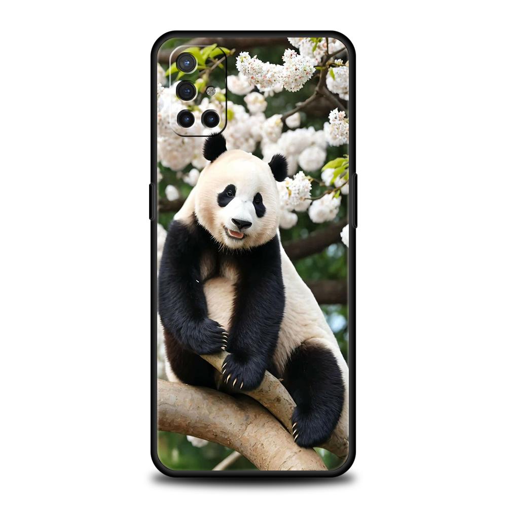 Чехол для телефона для OnePlus 13 12 11 10 9 Pro 9T 13R 12R 10R 9R 9RT 10T 8T 8 Nord 2T CE 2 3 5G N200 N30 Мягкий чехол панда